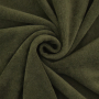 Terrycloth-Jersey, olive green