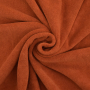 Frottee-Jersey, terracotta