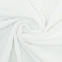Tissu éponge jersey coton, blanc