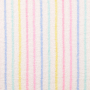 Badstof candy stripes, wit