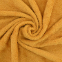 Tissu éponge coton, jaune maïs