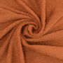 Frotteestoff terracotta