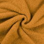 Tissu éponge coton uni, jaune curry