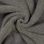 Frotteestoff uni, grau