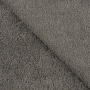 Frotteestoff uni, grau