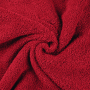 Badstof effen, rood