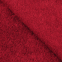 Badstof effen, rood
