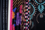 Tissu jersey technique sport Albstoffe Hamburger Liebe Active Wear Leaf Circles, schwarz