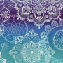 Functionele jersey Albstoffe Hamburger Liebe Aqua Circles, mintgroen