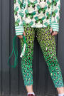 Tissu jersey technique sport Albstoffe Hamburger Liebe Safari, vert