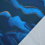 Funktionsjersey Marble, blau
