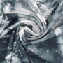 Tissu jersey technique sport Montagnes Mountains, gris