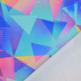 Functionele jersey Pastel Triangles, veelkleurig