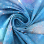 Tissu jersey technique sport Espace Space, turquoise