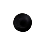 Glass Button Animal Eye 8 mm, noir