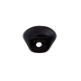Glass Button Animal Eye 8 mm, noir
