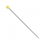 Épingles couture têtes de verre Prym, jaune