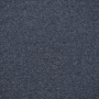 Tissu sweat molleton chaud brillant, bleu marine chiné