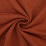 Tissu sweat molleton chaud brillant, terracotta chiné