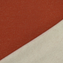 Tissu sweat molleton chaud brillant, terracotta chiné