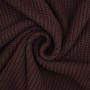Coarse knitted fabric Fibre Mood, dark brown