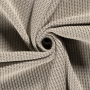 Tissu jersey maille tricot style marin, couleur pierre