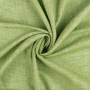 Tissu lin coton à chevrons, vert
