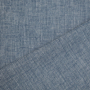 Tissu lin coton à chevrons Herringbone, bleu