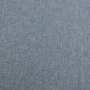 Tissu lin coton à chevrons Herringbone, bleu