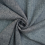 Halflinnen Herringbone, marineblauw
