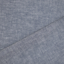 Halflinnen melange, blauw
