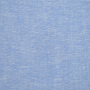 Tissu lin coton, bleu clair chiné