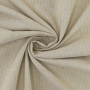 Tissu lin coton à rayures, beige
