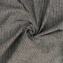 Tissu lin coton à rayures, noir