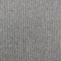 Halflinnen Small Stripe, zwart