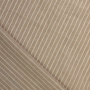 Tissu lin coton à rayures Burda, beige chiné
