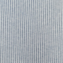 Tissu lin coton à rayures, bleu chiné