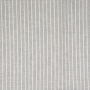 Tissu lin coton à rayures, gris chiné