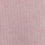 Tissu lin coton à rayures, baie clair chiné
