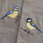 Modèle broderie à la main pdf Mésange bleue & mésange charbonnière Fabelwald
