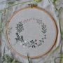 E-book borduurpatroon Fabelwald Blumenornamente, Duits