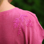 E-book borduurpatroon Fabelwald Blumenornamente, Duits