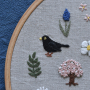 Modèle broderie à la main pdf Printemps Fabelwald