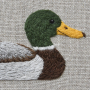 Handstickvorlage Fabelwald Stockenten, german