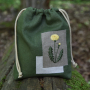 E-book borduurpatroon Fabelwald Wiesenblumen, Duits