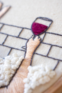 Modèle broderie à la main pdf Vin & bain GetStichDone + tuto vidéo