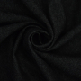 Tissu jean denim pour chemise, noir