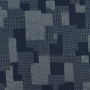Jacquard Jeans, blau