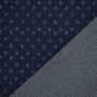 Jacquard Jeans Destroyed Dots, dunkelblau