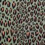 Jacquard Jersey Albstoffe Hamburger Liebe Magical Shimmer Safari, vaalgroen